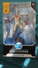 McFarlane Toys DC Multiverse Captain Atom Gold Label 7 in Action Figure Damaged