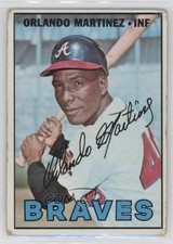 1967 Topps Marty Martinez Orlando Martinez #504 0ll