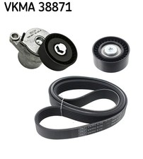 SKF Keilrippenriemensatz VKMA 38871 für BMW 1er F20 F21 2er F22 F87 F23 5er G30