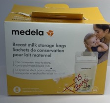 Medela Breast Milk Storage Bags, 75 Count, Ready to Use Breastmilk Bags Sealed