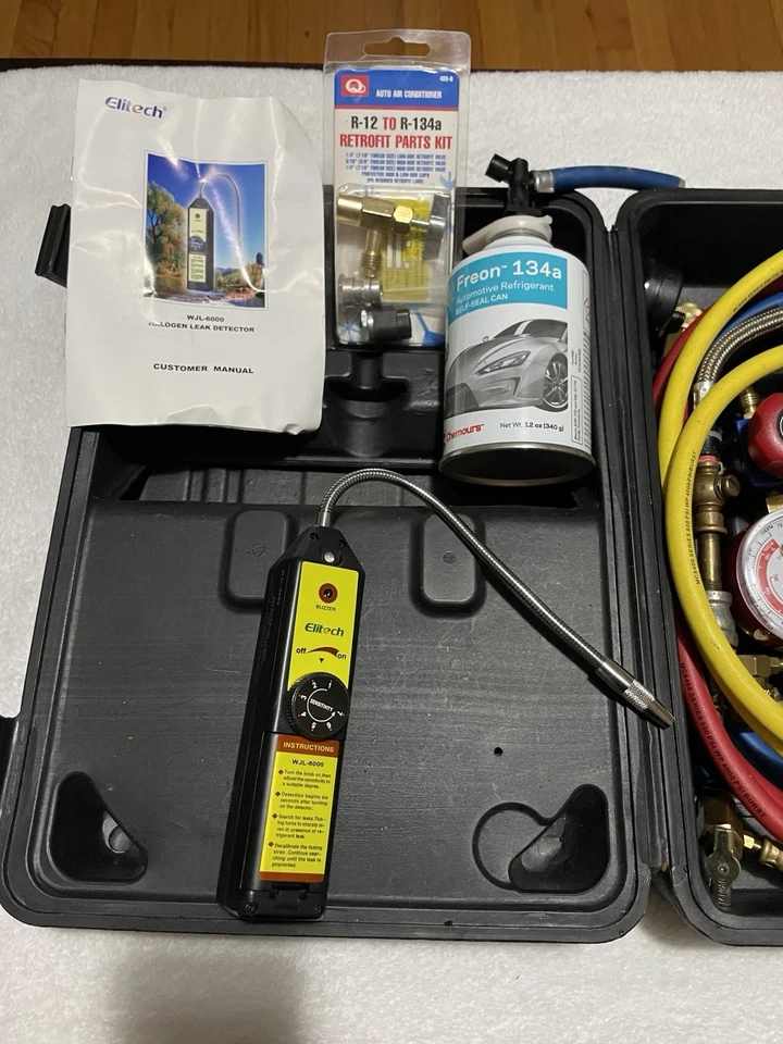 Conjunto de medidor coletor Mastercool Professional R134A - Imagem 4 de 4