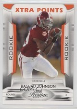 2009 Playoff Prestige Rookie Xtra Points Orange 224/300 Rashad Johnson #193 fm0