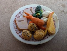 Miniaturowe jedzenie w skali 1/6. Mączka jagnięca . Ręcznie robiona .Sindy/Barbie/Diorama