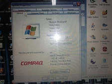 Vintage Compaq Presario  V5000 V5207NR Celeron M