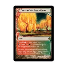 WOTC MtG Future Sight Grove of the Burnwillows (R) (Foil) VG