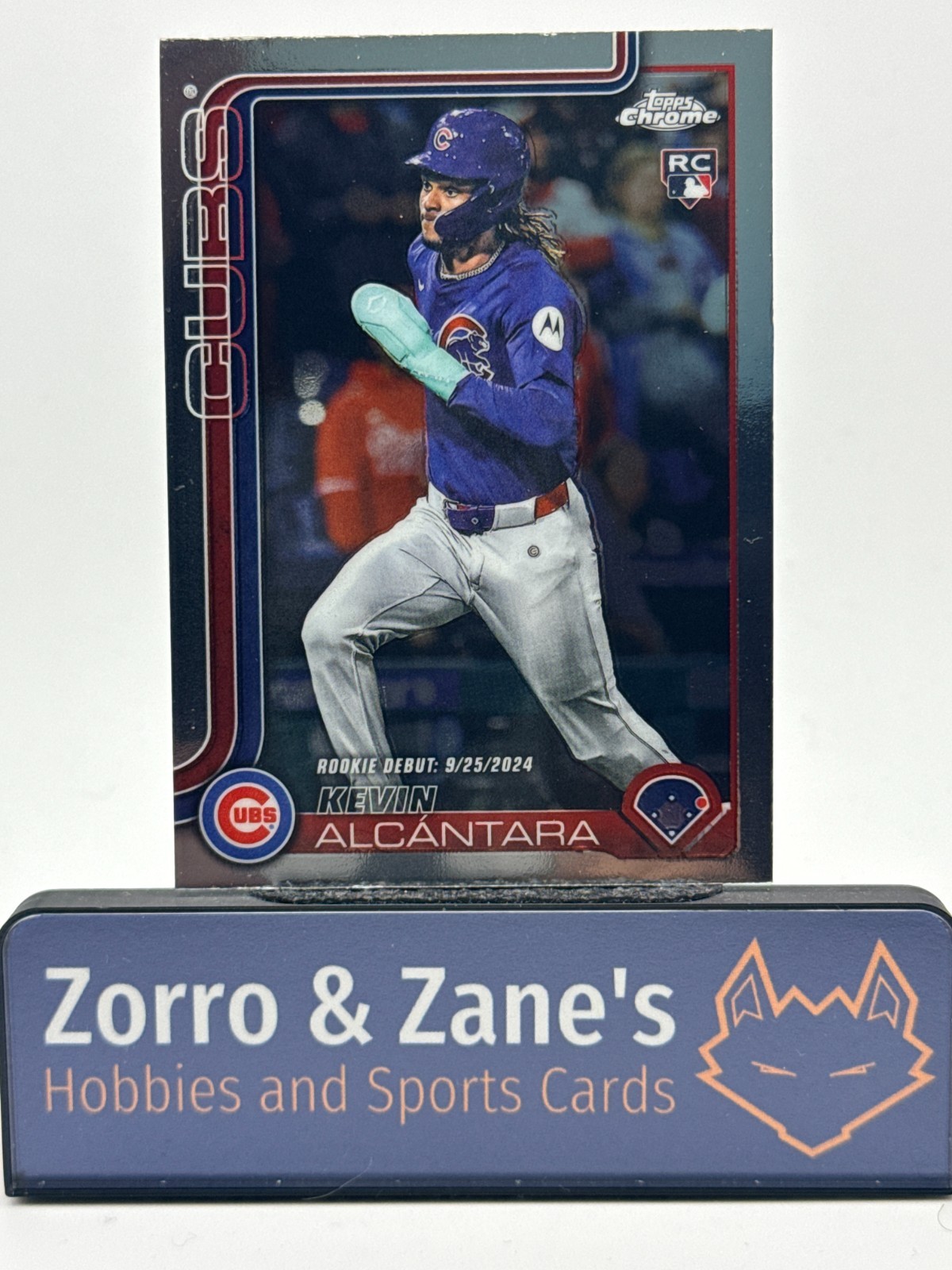 Kevin Alcantara 2025 Topps Chrome Update #USC25 Cubs RC