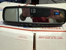 Gentex 687 Homelink IV Mirror Backlit Buttons Blue Compass