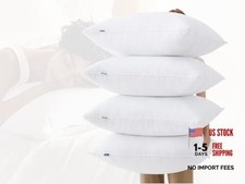 Bedsure Pillows Size Set of 4 - Hotel Collection Bed Pillows Standard Soft-4PK