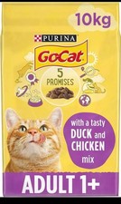Go Cat Adult Dry Cat Food Chicken & Duck 1 x 10kg Pack 2.77 per kilo