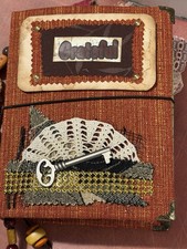 Handmade Mixed Media Junk Journal Gratitude Tea Theme 2 Signatures 5x7