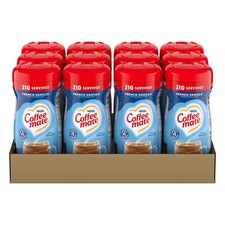 12 Pack Nestle Coffee mate Coffee Creamer French Vanilla, Non Dairy Powder 15 Oz