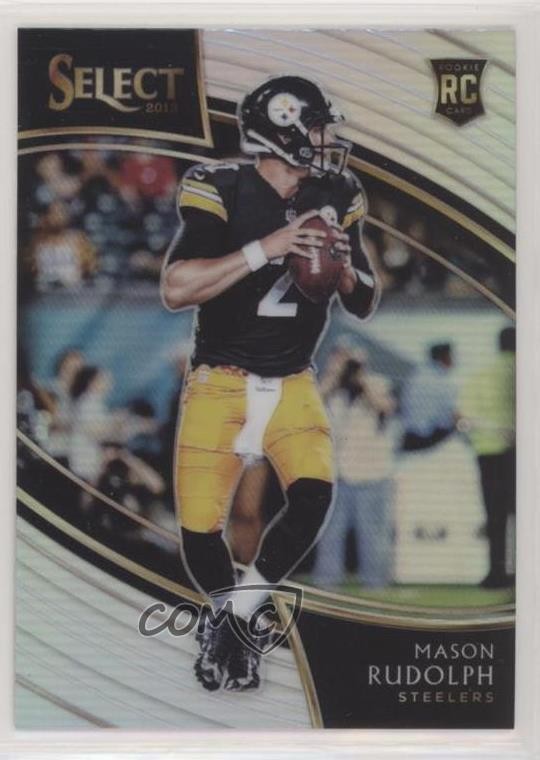 2018 Panini Select Field Level Silver Prizm Mason Rudolph #266 nd3