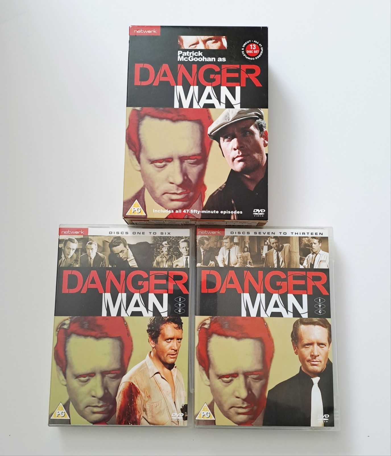 Danger Man The Complete Series DVD Set Patrick McGoohan Network Good Condition