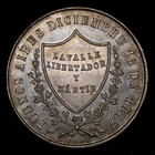 1887 Argentina Silver Medal, Lavalle, plata. R. Grande Buenos Aires Very Rare!