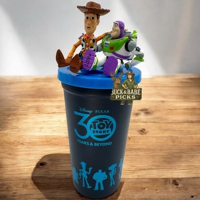 Toy Story Woody & Buzz Topper Cup 30th Anniv. NEW In Original