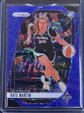 #126 Kate Martin RC Blue Velocity SP Prizm LV Aces 2024 Panini Prizm WNBA