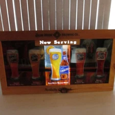 Blue Moon Brewing Co. Beer  SIGN lighted Now Serving 2011 Large 40x22