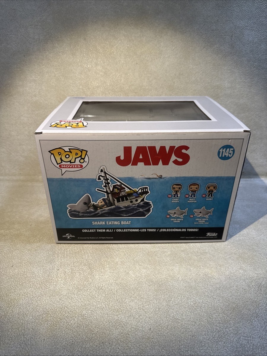 貴重 Funko POP！ ジョーズ フィギュア ボンベ 限定品 Amazon.com: Funko Pop! Movies: Jaws - Great White Shark