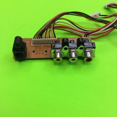 Amw S99 DVD Video Player Port Jack IO Board 200333 P9C6 Rev 1.1