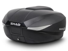 Shad 58L Expandable Top Box Carbon and Fitting Kit Piaggio MP3 400 HPE 2022-2024
