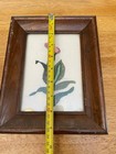 Pair Of Handmade Embroidered Floral Art Wooden Frames Vintage Cottage Core — photo 2