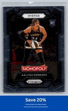 Aaliyah Edwards Rookie 2024 Panini Prizm Monopoly WNBA #13 Washington CB3