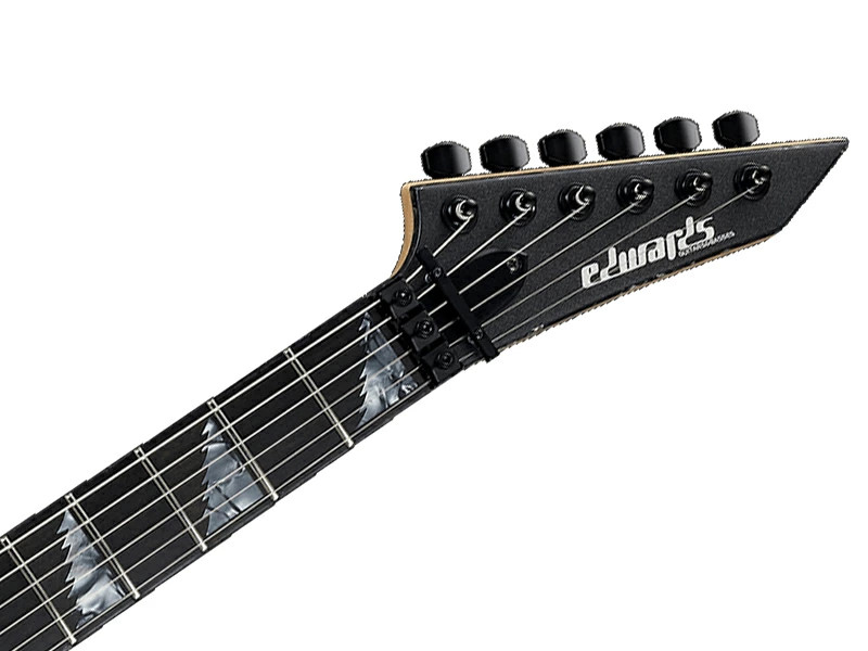 EDWARDS E-ALEXI BLACKY Alexi Laiho Model Electric Guitar with gig