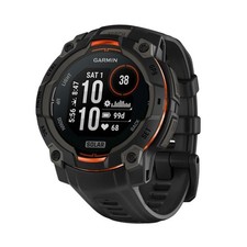 Garmin Instinct 3 50mm Solar GPS Smartwatch Black/Charcoal Band 