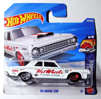 Hot Wheels - '64 Dodge 330 - Weiß - 1:64 - Drag Racers 2026 - JJJ64 - Neu