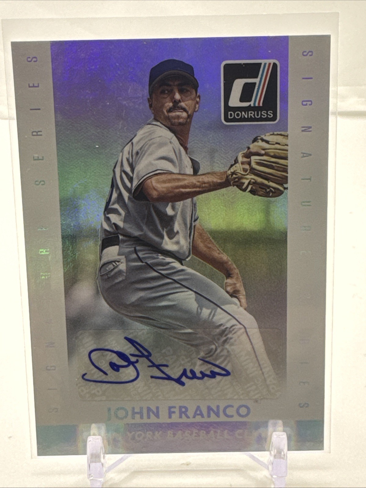 John Franco 2015 Donruss Signature Series Autograph