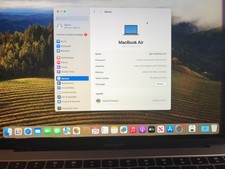 MacBook Air 2019 A1932 13.3" i5 8GB 128GB Space Gray Bad Screen 467