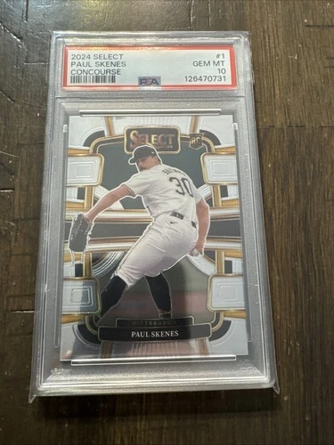 2024 Panini Select - Concourse Paul Skenes #1 (RC) Psa 10