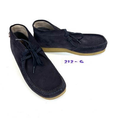 OBO)Clarks Blue/indigo Wallabee Style Casual Men display picture 2
