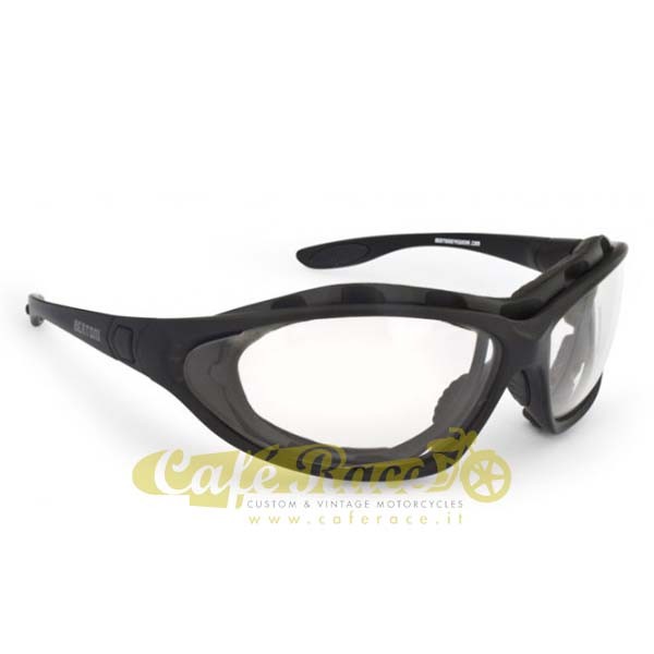 Gafas F333A Bertoni Con Lentes Fotosensibles Caferacer Custom