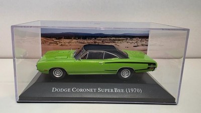 American Cars Dodge Coronet Super Bee 1970 Altaya Diecast 1/43