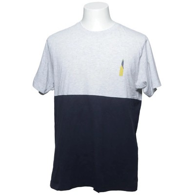 Corona, T-shirt, Größe: L, Grau/Blau #L7f