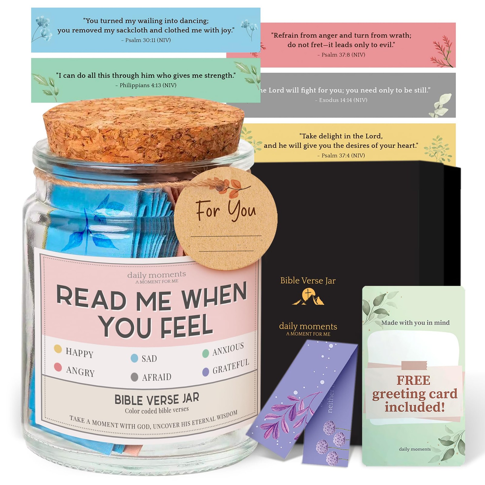 90 Day Bible Verse Jar for Women &ndash; Christian Gifts for Wom