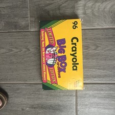 Crayola Crayons Vintage Big Box LTD Edition 16 New Colors Winners 1993 Preowned