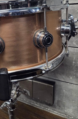 DW BZ7 DRVZ6514SKC Bronze Snare Drum 14x6.5 Knurled Finish | eBay