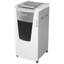 Leitz IQ Autofeed Office Pro 600 Automatischer Micro Cut Aktenvernichter P5 110L - Weiß