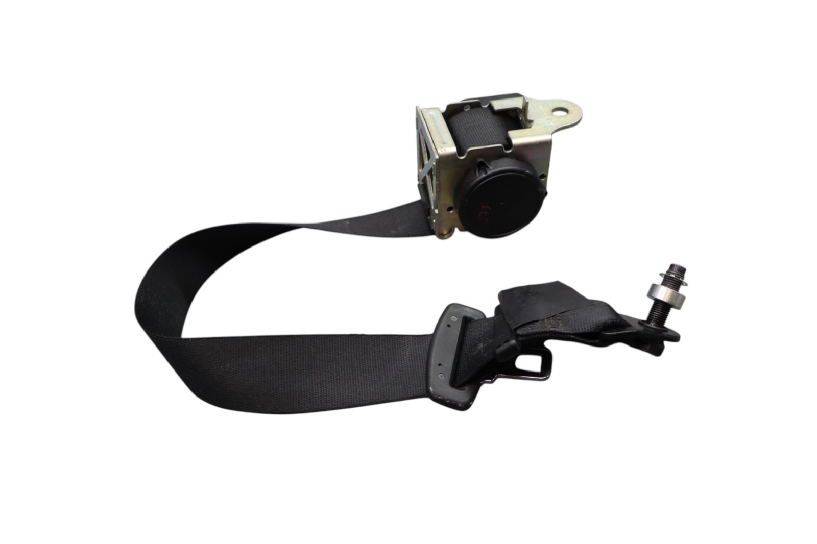 14-20 Maserati M157 Ghibli Rear Left Side Seat Belt Seatbelt Retractor Black OEM