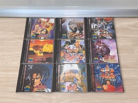 SNK Neo Geo CD Video Games Lot of 9 Samurai Shodown Fatal Fury Gangan Japan JP