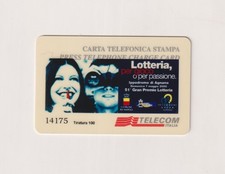 Phone card SPECIAL USES 51st Grand Prix Lottery Agnano TELECOM ITALY