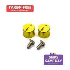 Racing Optics 9900 POST KIT, 2 Pack Gold Aluminum Helmet Post Kit Performance Pa