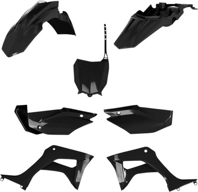 Acerbis 2861930001 Full Body Kit Black Honda CRF110F 2019-2025