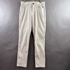 Greyson Pants Mens 30x32 Beige Wainscott Golf Driving Range Office Work Stretch