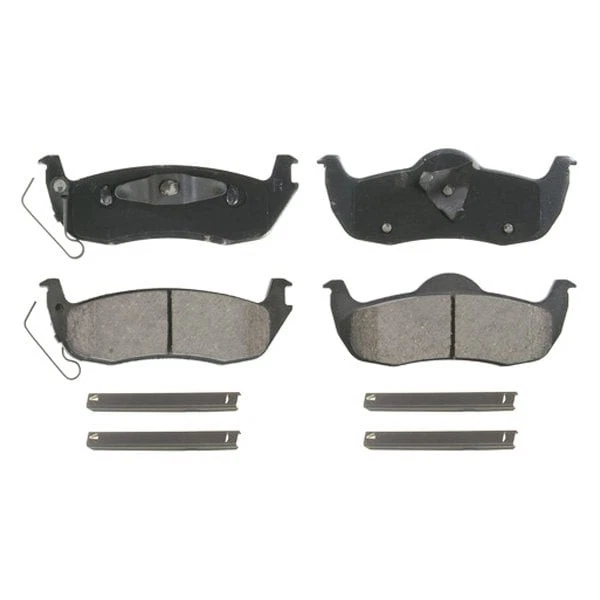 For Jeep Grand Cherokee 05-10 Wagner QuickStop Ceramic Rear Disc Brake Pads Foto 2 de 3