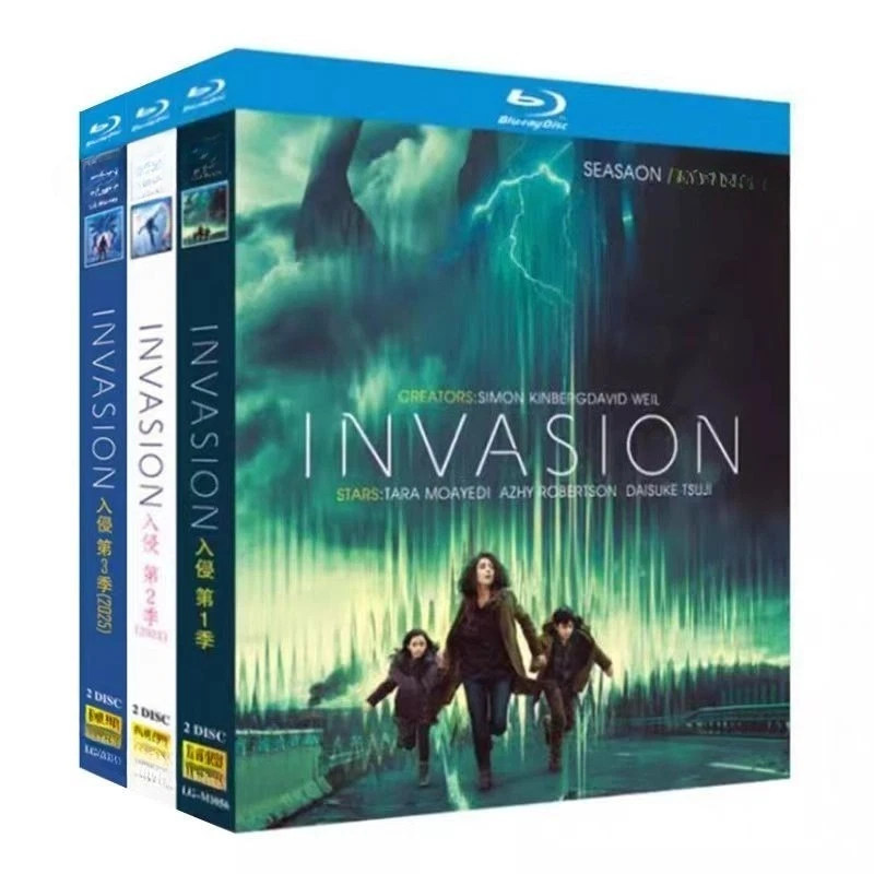 Invasion Stagione 1-3 Nuovo Sigillato 6 Dischi Tutto Regionplay Sottotitolo Inglese - Immagine 2 di 2