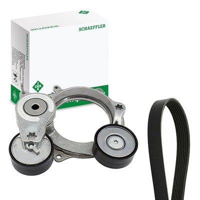 SCHAEFFLER INA KEILRIPPENRIEMEN-SATZ passend für AUDI A4 A5 A6 A7 A8 Q5 Q7 Q8 |