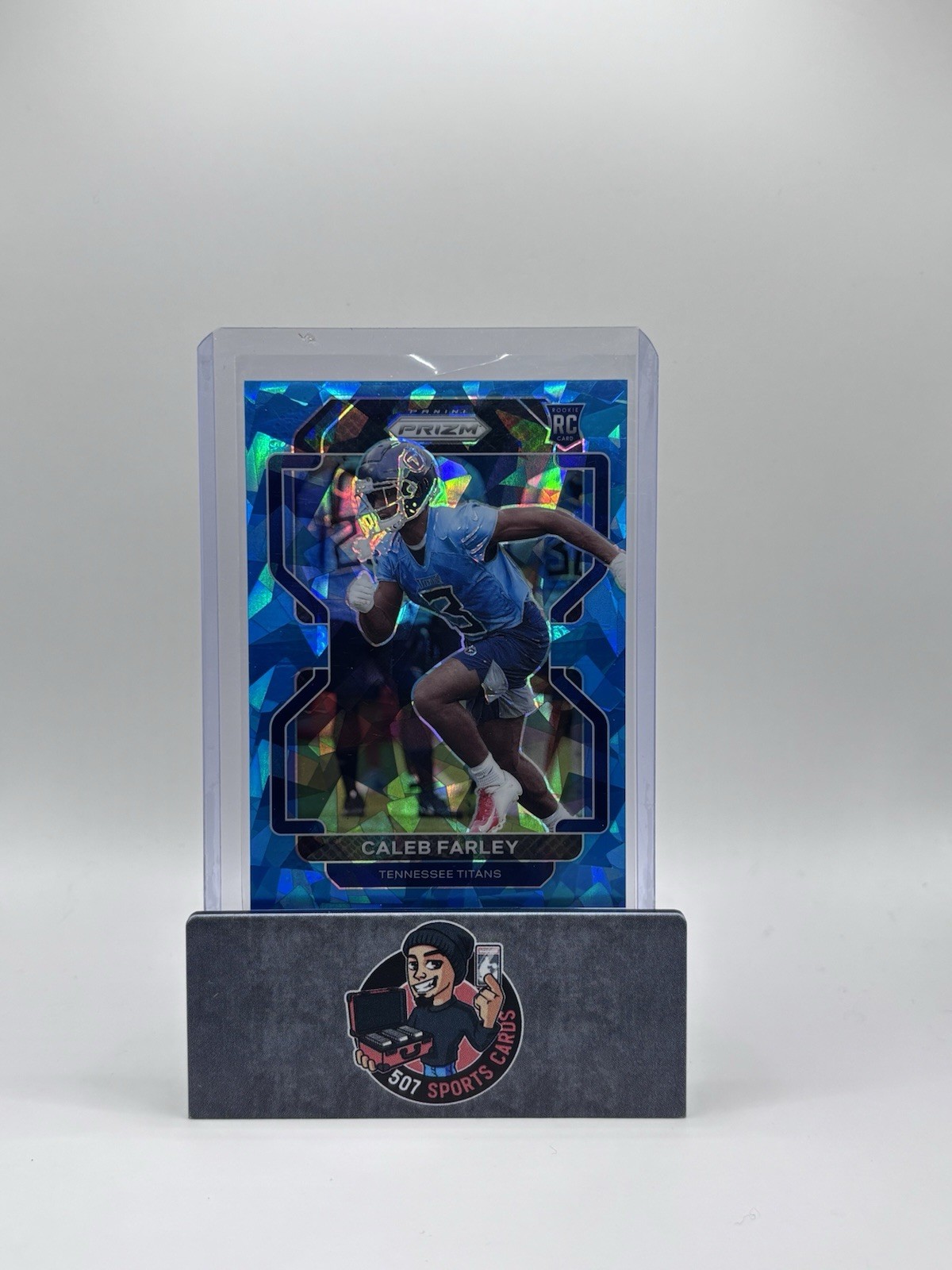 Caleb Farley Panini Prizm #375 Blue Ice